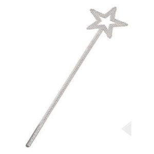 Silver fairy wand - Code: 5216