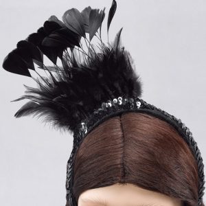 Feather head piece
