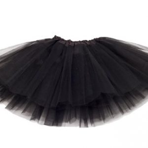 Black net adult tutu