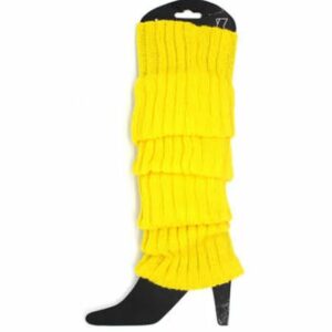Yellow leg warmers