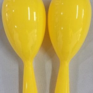 Yellow Mexican maracas