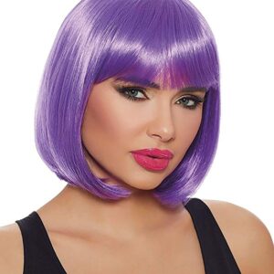 Purple Bob Wig - Code: 2214