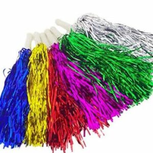 Tinsel cheerleader shakers