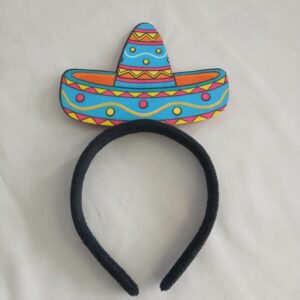 Mini sombrero on headband