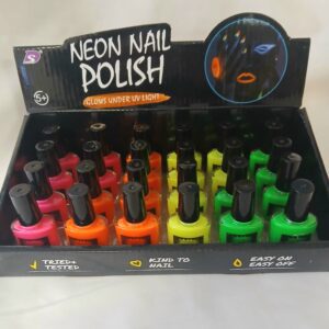 Neon nail polish