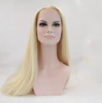 Long blonde wig