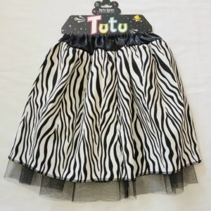 Zebra print skirt