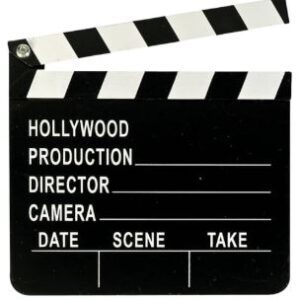 Director's clap board