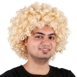 Blonde afro - Code: 2236