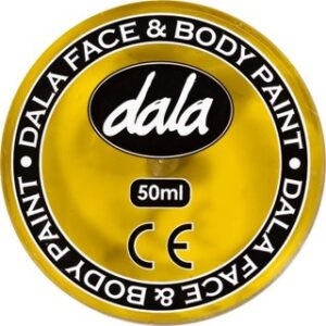Large pot yellow face & body paint