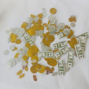 Money confetti