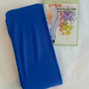 Royal blue thigh high stockings