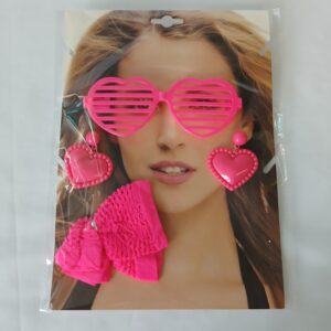 Pink 80's dress up set