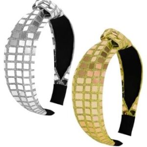 Sequin disco headbands