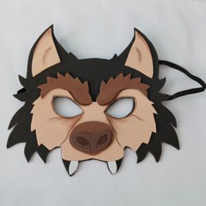 Wolf mask child