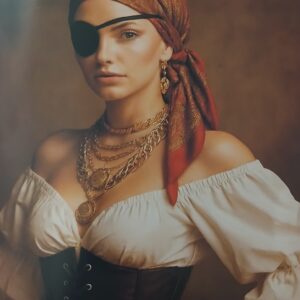 Ladies pirate accessory kit