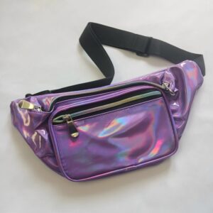 Purple moon bag