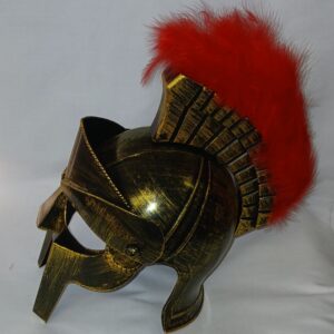 Roman helmet gold