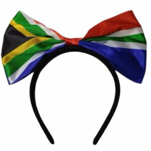 Headband with SA flag bow