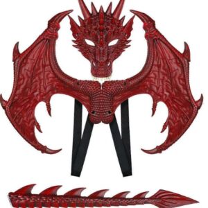 Red dragon dress up set