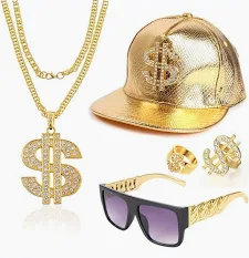 Hip hop 90's dress up set